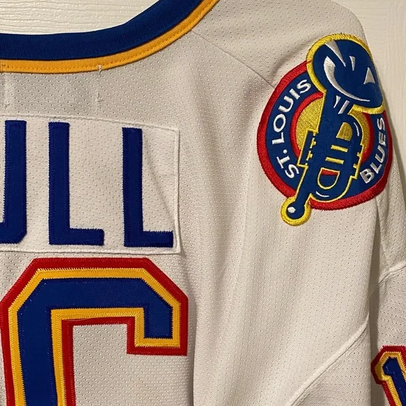 STARTER Vintage White and Blue Hull 16 Jersey XL - Picture 6 of 8